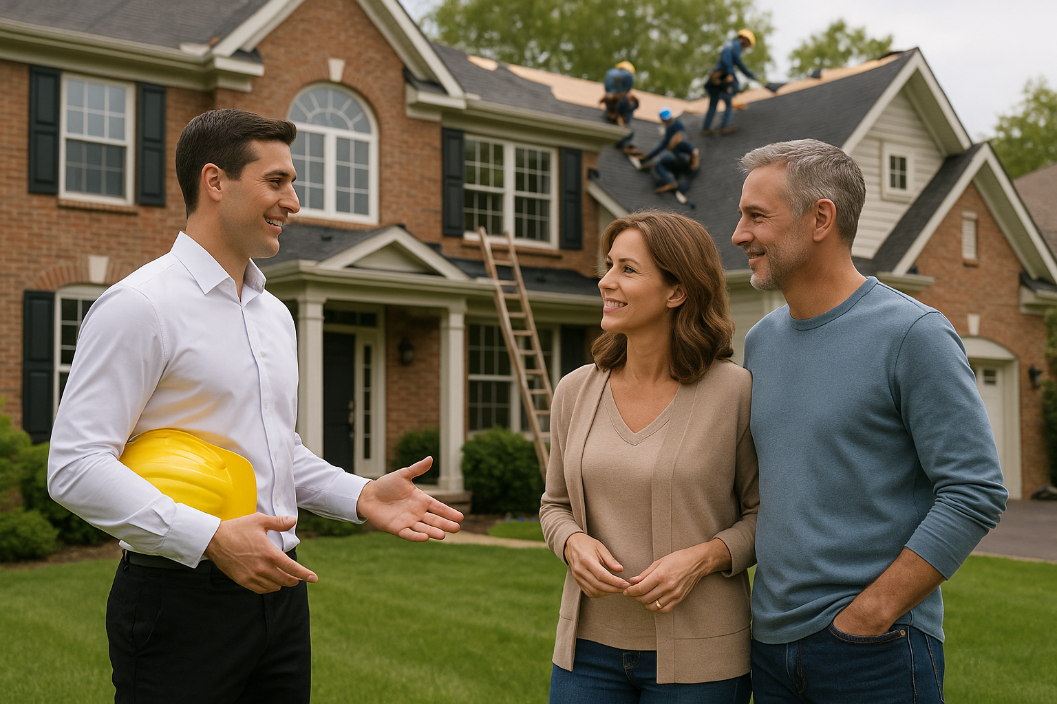 General Contractor spekaing with Bergen County Hmeowners