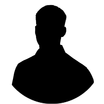 A person wearing a blue checkered sleeve smiling.